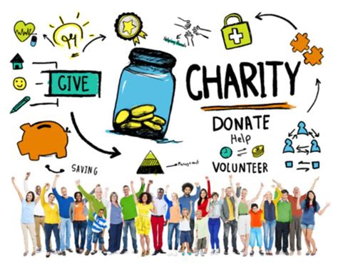 charity or nonprofit organizations.